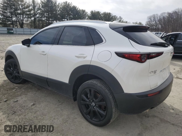 2024 Mazda CX-30 2.5 Turbo Premium Package with VIN 3MVDMBDY3RM683631, listed as a Copart auction lot 45321605 with 3,989 mi miles and Salvage Title. Bid and sale history available at carsss.com. Image 2.