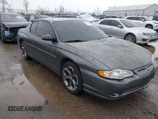 2004 Chevrolet Monte Carlo LS with VIN 2G1WW12E949120648, listed as a IAAI auction lot 40712959 with 208,172 mi miles. Bid and sale history available at carsss.com. Image 1.