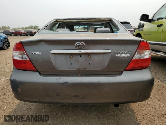 2004 Toyota Camry LE with VIN 4T1BE32K04U896630, listed as a Copart auction lot 58720355 with 177,820 mi miles and Salvage title. Bid and sale history available at DreamBid. Image 6.