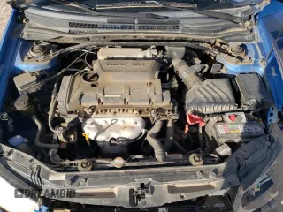 2007 Kia Spectra with VIN KNAFE161475002250, listed as a Copart auction lot 42347305 with 169,351 mi miles and Salvage Title. Bid and sale history available at carsss.com. Image 11.