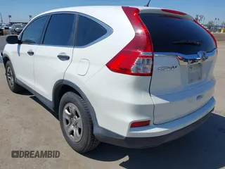2015 Honda CR-V LX with VIN 5J6RM3H38FL001426, listed as a IAAI auction lot 42152168 with 185,657 mi miles and . Bid and sale history available at carsss.com. Image 3.