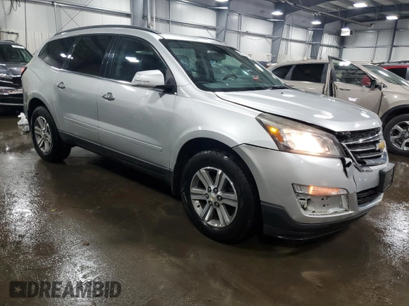 2015 Chevrolet Traverse LT with VIN 1GNKVGKD4FJ364483, listed as a Copart auction lot 48001815 with 190,287 mi miles and Salvage title. Bid and sale history available at DreamBid. Image 4.