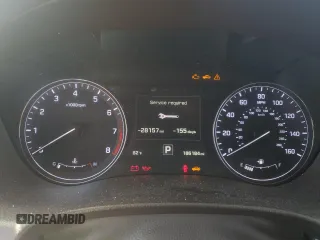 2017 Genesis G80 3.8L with VIN KMHGN4JE0HU177570, listed as a Copart auction lot 53614145 with 186,184 mi miles and Clean Title. Bid and sale history available at carsss.com. Image 9.