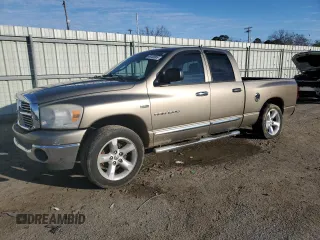 2007 Dodge Ram 1500 SLT with VIN 1D7HA18227S195583, listed as a Copart auction lot 46130905 with 156,720 mi miles and Salvage Title. Bid and sale history available at carsss.com. Image 1.
