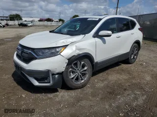 2022 Honda CR-V EX-L with VIN 7FARW1H88NE012139, listed as a Copart auction lot 51362105 with 26,716 mi miles and Salvage Title. Bid and sale history available at carsss.com. Image 1.
