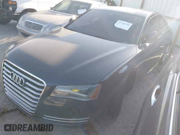 2011 Audi A8 с VIN WAUAVAFD4BN021264, выставлен на аукционе IAAI как лот 41756709 с пробегом 121 390 миль миль и . История ставок и продаж доступна на DreamBid. Изображение 2.
