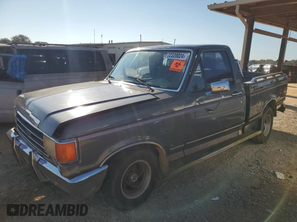 1990 Ford F-150 "S" with VIN 1FTDF15Y8LNA66730, listed as a Copart auction lot 72320024 with 41,844 mi miles and Salvage Title. Bid and sale history available at carsss.com. Image 1.