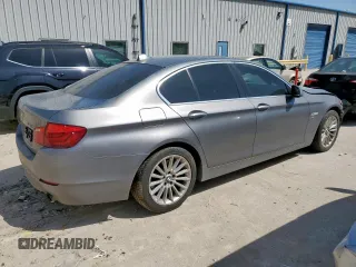 2011 BMW 5 Series 535i xDrive with VIN WBAFU7C56BC777571, listed as a Copart auction lot 52765755 with 103,277 mi miles and Salvage Title. Bid and sale history available at carsss.com. Image 3.