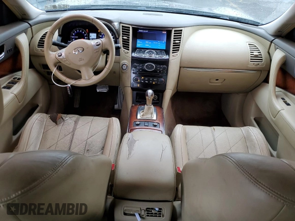 2012 Infiniti FX35 with VIN JN8AS1MU1CM121221, listed as a Copart auction lot 52927525 with 139,706 mi miles and Clean Title. Bid and sale history available at carsss.com. Image 8.