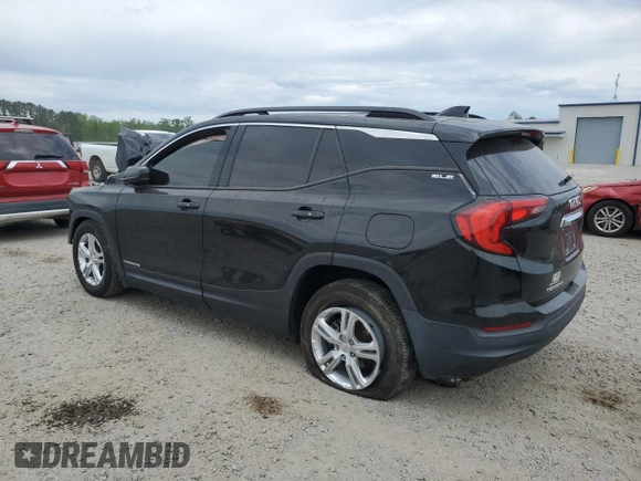 2018 GMC Terrain SLE z VIN 3GKALTEV1JL359917, wystawiony jako Copart lot #54318995 z przebiegiem Nie podano mil oraz Szkoda całkowita • Salvage title. Historia ofert i sprzedaży dostępna na DreamBid. Obrazek 2.