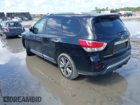 2013 Nissan Pathfinder S with VIN 5N1AR2MN0DC635487, listed as a IAAI auction lot 42501381 with 168,466 mi miles and . Bid and sale history available at DreamBid. Image 3.