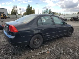 2001 Honda Civic LX with VIN JHMES15561S001328, listed as a Copart auction lot 76742434 with 170,968 mi miles and Clean Title. Bid and sale history available at carsss.com. Image 3.