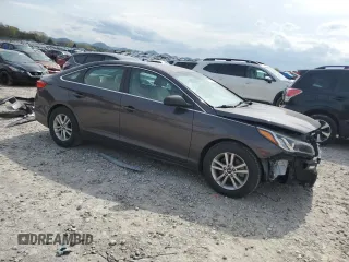 2017 Hyundai Sonata SE with VIN 5NPE24AF6HH557679, listed as a Copart auction lot 51521615 with 148,337 mi miles and Salvage Title. Bid and sale history available at DreamBid. Image 4.