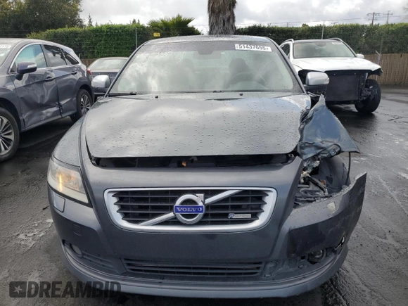 2010 Volvo S40 R-Design with VIN YV1672MH7A2513697, listed as a Copart auction lot 51437655 with 0 mi miles and Salvage Title. Bid and sale history available at carsss.com. Image 5.
