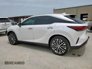 2025 Lexus RX 350 with VIN 2T2BAMBA2SC054715, listed as a Copart auction lot 57176265 with 18,241 mi miles and Salvage title. Bid and sale history available at DreamBid. Image 2.