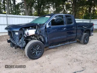 2020 Chevrolet Silverado 1500 Custom Trail Boss with VIN 1GCRYCEH8LZ292626, listed as a Copart auction lot 69197874 with 104,254 mi miles and Salvage Title. Bid and sale history available at DreamBid. Image 1.