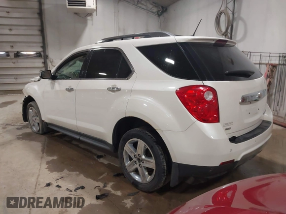 2014 Chevrolet Equinox LTZ with VIN 1GNFLHEKXEZ109795, listed as a IAAI auction lot 41849381 with 168,658 mi miles. Bid and sale history available at carsss.com. Image 3.