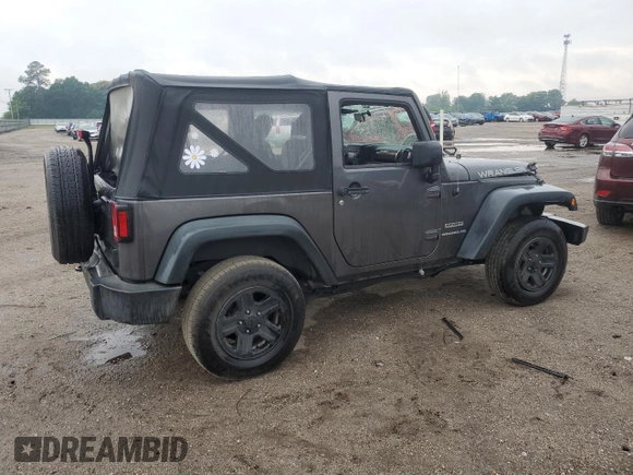 2016 Jeep Wrangler Sport with VIN 1C4AJWAGXGL339275, listed as a Copart auction lot 55769695 with 90,428 mi miles and Salvage title. Bid and sale history available at DreamBid. Image 3.