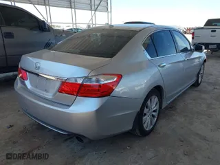 2013 Honda Accord Sdn EX-L with VIN 1HGCR2F84DA095191, listed as a IAAI auction lot 41785855 with 168,789 mi miles. Bid and sale history available at carsss.com. Image 4.