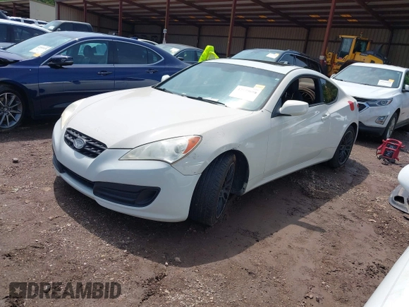 2010 Hyundai Genesis Coupe with VIN KMHHT6KD3AU033898, listed as a IAAI auction lot 42539696 with 209,175 mi miles and . Bid and sale history available at DreamBid. Image 2.