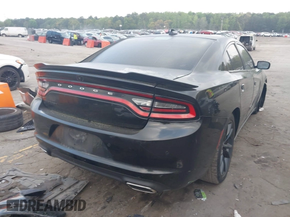 2018 Dodge Charger SXT Plus with VIN 2C3CDXHG3JH323343, listed as a IAAI auction lot 41948905 with 158,543 mi miles and . Bid and sale history available at carsss.com. Image 4.