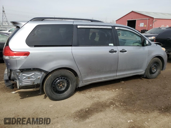 2014 Toyota Sienna L with VIN 5TDZK3DC7ES489962, listed as a Copart auction lot 48117985 with 329,366 mi miles and Clean Title. Bid and sale history available at carsss.com. Image 3.