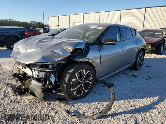 2023 Kia EV6 Wind with VIN KNDC34LA1P5612379, listed as a Copart auction lot 81936564 with 14,893 mi miles and Salvage Title. Bid and sale history available at carsss.com. Image 1.