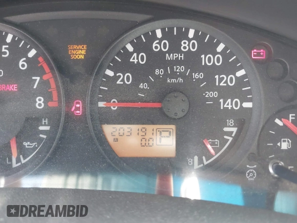 2005 Nissan Xterra S with VIN 5N1AN08U95C644448, listed as a IAAI auction lot 42087541 with 203,191 mi miles. Bid and sale history available at carsss.com. Image 7.