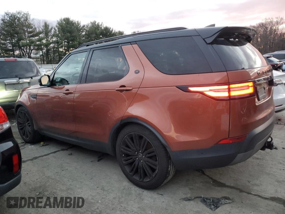 2017 Land Rover Discovery First Edition with VIN SALRTBBV2HA016542, listed as a Copart auction lot 85986704 with 118,783 mi miles and Salvage Title. Bid and sale history available at carsss.com. Image 2.