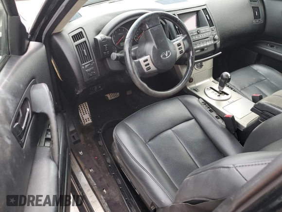 2005 Infiniti FX35 with VIN JNRAS08W95X204141, listed as a Copart auction lot 75446294 with 0 mi miles and Salvage Title. Bid and sale history available at carsss.com. Image 8.