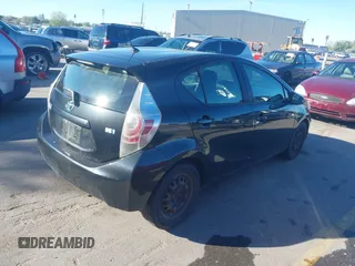 2013 Toyota Prius One with VIN JTDKDTB34D1550078, listed as a IAAI auction lot 42214172 with 210,756 mi miles and . Bid and sale history available at carsss.com. Image 4.