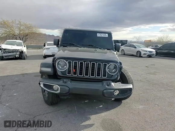 2024 Jeep Wrangler Sahara with VIN 1C4PJXEN2RW109269, listed as a Copart auction lot 47631435 with 21,130 mi miles and Salvage Title. Bid and sale history available at carsss.com. Image 11.