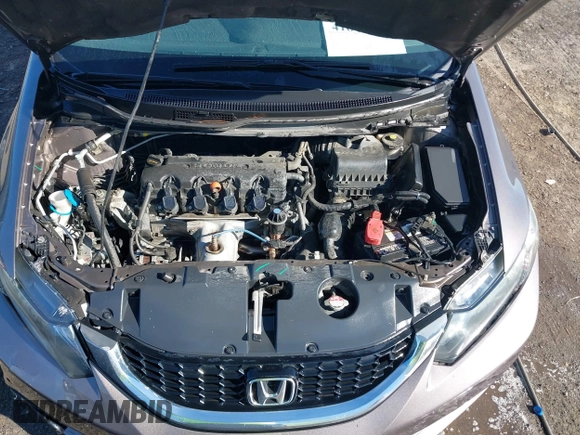 2015 Honda Civic Sedan EX-L with VIN 19XFB2F94FE058649, listed as a IAAI auction lot 41845076 with 191,652 mi miles. Bid and sale history available at carsss.com. Image 10.