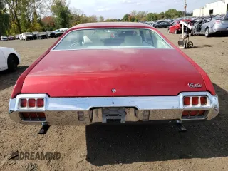 1972 Oldsmobile Cutlass with VIN 3F87H2G120938, listed as a Copart auction lot 74329074 with 49,120 mi miles and Salvage Title. Bid and sale history available at DreamBid. Image 6.