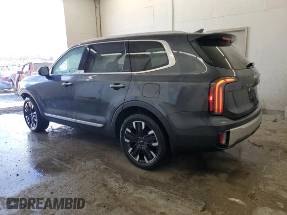 2024 Kia Telluride SX X-Line with VIN 5XYP5DGC8RG419163, listed as a Copart auction lot 48467455 with 31,089 mi miles and Salvage Title. Bid and sale history available at carsss.com. Image 2.