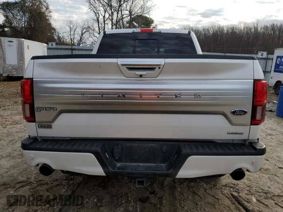 2019 Ford F-150 Limited with VIN 1FTEW1EG9KFA30923, listed as a Copart auction lot 42606935 with 31,029 mi miles and Salvage Title. Bid and sale history available at carsss.com. Image 6.
