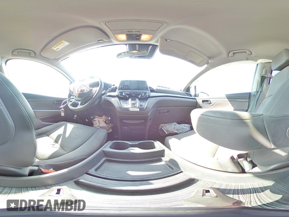 2019 Honda Odyssey EX with VIN 5FNRL6H5XKB110737, listed as a Copart auction lot 62190115 with 82,539 mi miles and Salvage title. Bid and sale history available at DreamBid. Image 16.