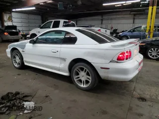 1997 Ford Mustang GT with VIN 1FALP42X3VF140564, listed as a Copart auction lot 44240605 with 120,738 mi miles and Salvage title. Bid and sale history available at DreamBid. Image 2.