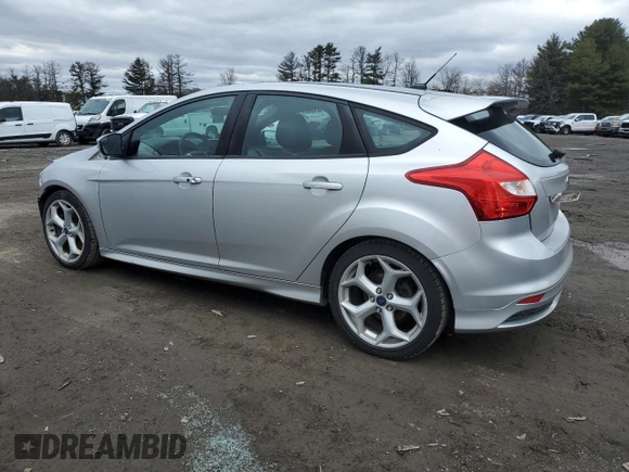 2014 Ford Focus ST with VIN 1FADP3L97EL298874, listed as a Copart auction lot 46799965 with 114,658 mi miles and Salvage Title. Bid and sale history available at carsss.com. Image 2.