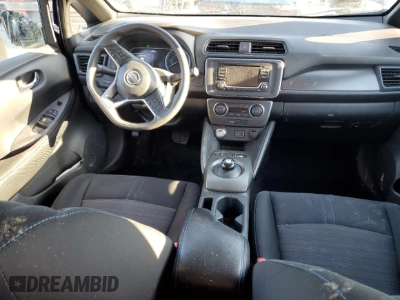 2018 Nissan LEAF S with VIN 1N4AZ1CP7JC315277, listed as a Copart auction lot 41961935 with 46,092 mi miles and Salvage Title. Bid and sale history available at DreamBid. Image 8.