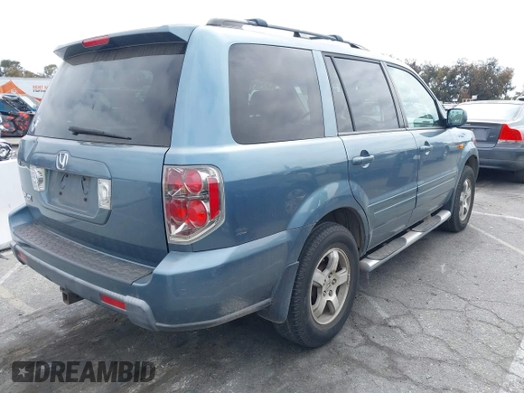 2008 Honda Pilot EX-L with VIN 5FNYF28538B017823, listed as a IAAI auction lot 42157448 with 128,167 mi miles and . Bid and sale history available at DreamBid. Image 4.