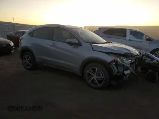 2022 Honda HR-V EX with VIN 3CZRU6H50NM721786, listed as a Copart auction lot 44167725 with 34,070 mi miles and Salvage Title. Bid and sale history available at carsss.com. Image 4.
