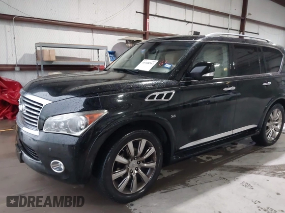 2014 Infiniti QX80 z VIN JN8AZ2NF9E9555118, wystawiony jako IAAI lot #41168367 z przebiegiem 177 662 mil mil oraz . Historia ofert i sprzedaży dostępna na DreamBid. Obrazek 6.