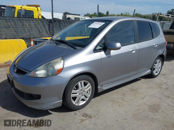 2008 Honda Fit Sport with VIN JHMGD376X8S039790, listed as a IAAI auction lot 42083840 with 227,602 mi miles. Bid and sale history available at carsss.com. Image 18.
