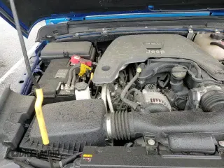 2021 Jeep Wrangler Unlimited Sahara Altitude z VIN 1C4HJXEG7MW728612, wystawiony jako Copart lot #45001535 z przebiegiem 24 027 mil mil oraz Szkoda całkowita • Salvage title. Historia ofert i sprzedaży dostępna na DreamBid. Obrazek 14.