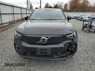 2023 Volvo C40 Ultimate with VIN YV4ED3GM6P2066021, listed as a Copart auction lot 75448183 with Not Provided miles. Bid and sale history available at carsss.com. Image 5.