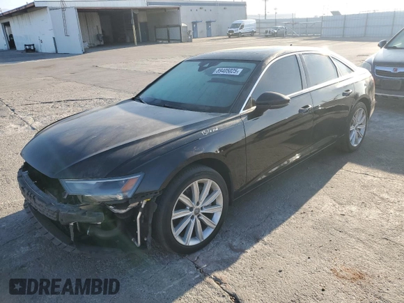 2019 Audi A6 Premium with VIN WAUD8AF27KN129560, listed as a Copart auction lot 89405025 with 68,409 mi miles and Salvage Title. Bid and sale history available at carsss.com. Image 1.