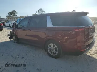 2024 Kia Carnival LX with VIN KNDNB4H39R6319929, listed as a Copart auction lot 75566954 with 35,220 mi miles and Salvage Title. Bid and sale history available at carsss.com. Image 2.