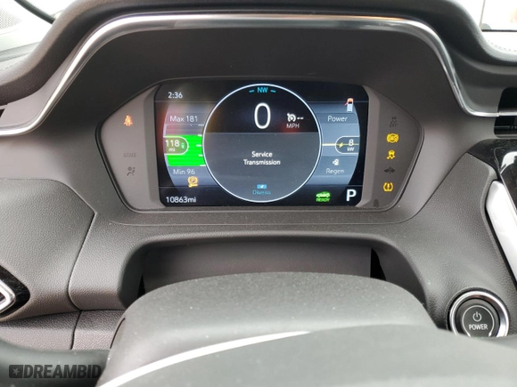 2023 Chevrolet Bolt EUV LT with VIN 1G1FY6S07P4201750, listed as a Copart auction lot 41868945 with 10,863 mi miles and Salvage Title. Bid and sale history available at carsss.com. Image 9.