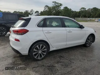 2018 Hyundai Elantra GT with VIN KMHH35LE6JU066203, listed as a Copart auction lot 73211344 with 57,361 mi miles and Salvage Title. Bid and sale history available at carsss.com. Image 3.